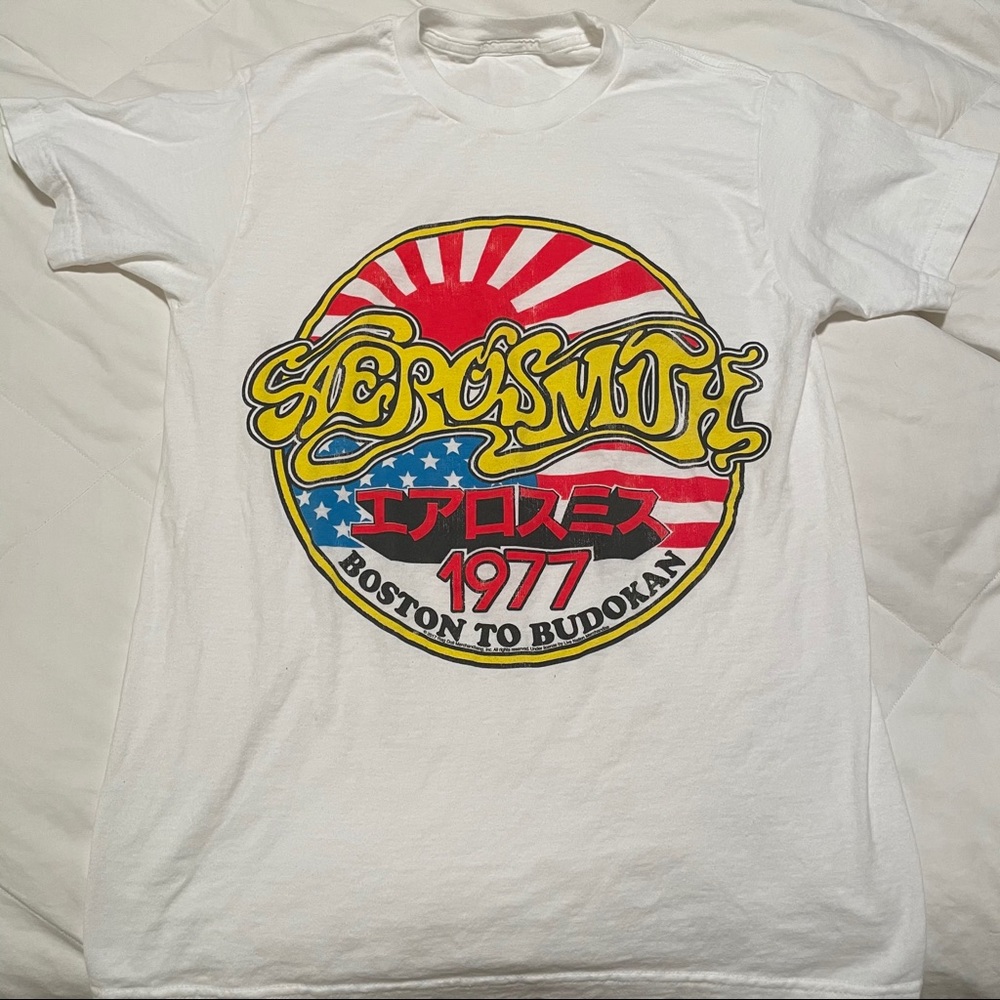 Aerosmith Band T shirt S